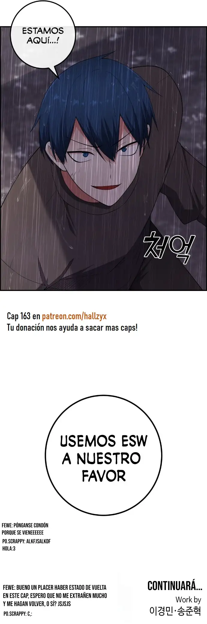 La Personaje Del Webtoon capítulo 162 página 15