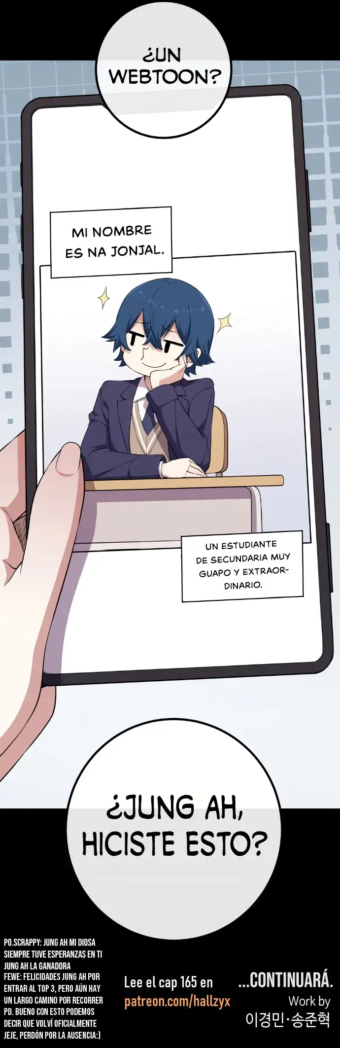 La Personaje Del Webtoon capítulo 163 página 19