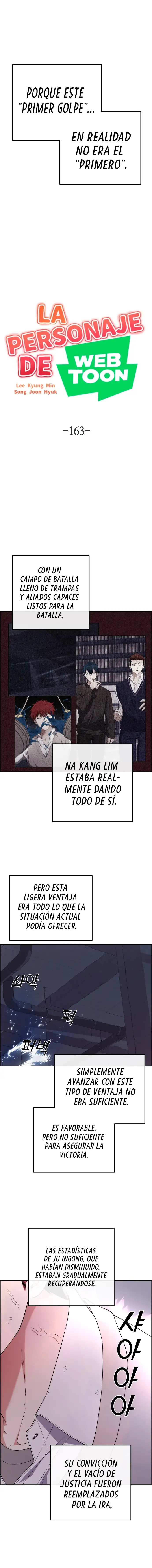 La Personaje Del Webtoon capítulo 164 página 9