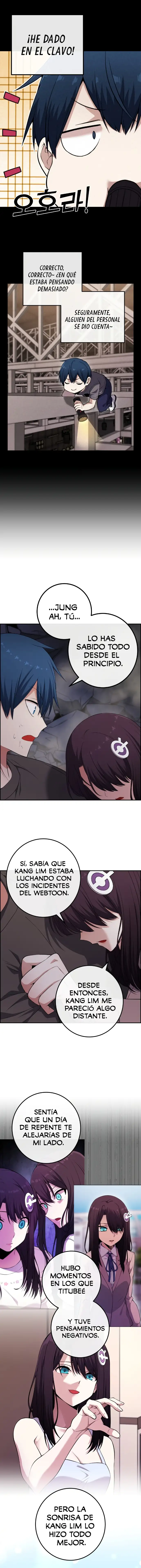 La Personaje Del Webtoon capítulo 165 página 5