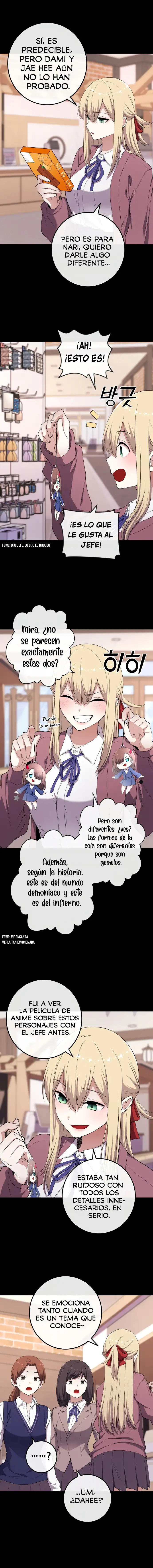 La Personaje Del Webtoon capítulo 165 página 12
