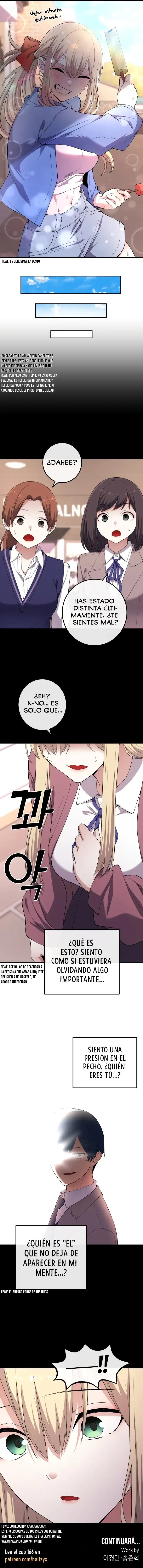 La Personaje Del Webtoon capítulo 165 página 15