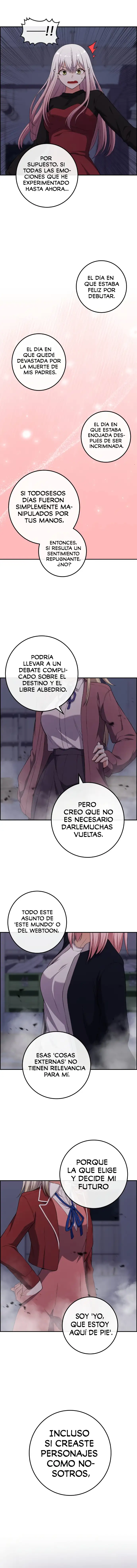 La Personaje Del Webtoon capítulo 168 página 13
