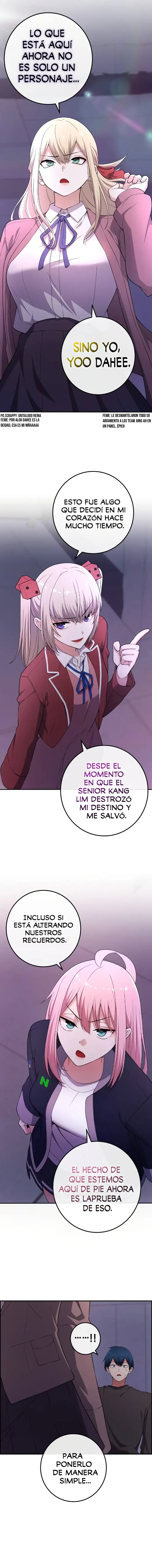 La Personaje Del Webtoon capítulo 168 página 14