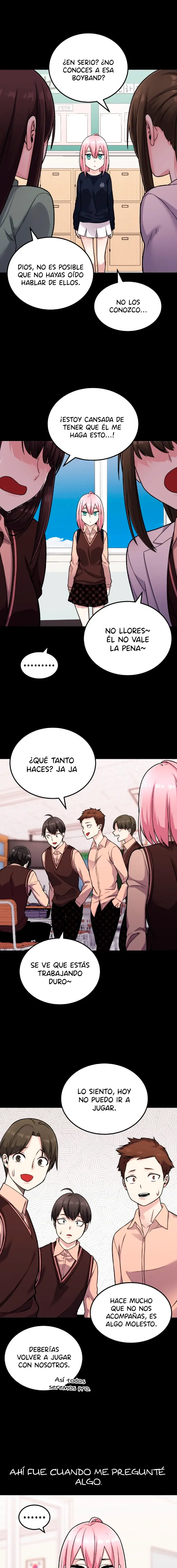 La Personaje Del Webtoon capítulo 18 página 6