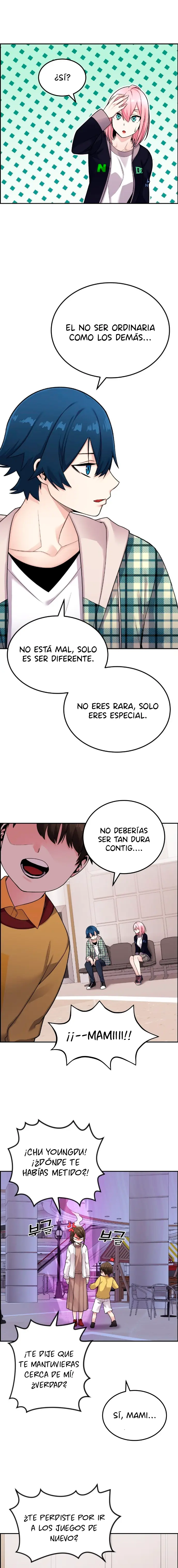 La Personaje Del Webtoon capítulo 18 página 10