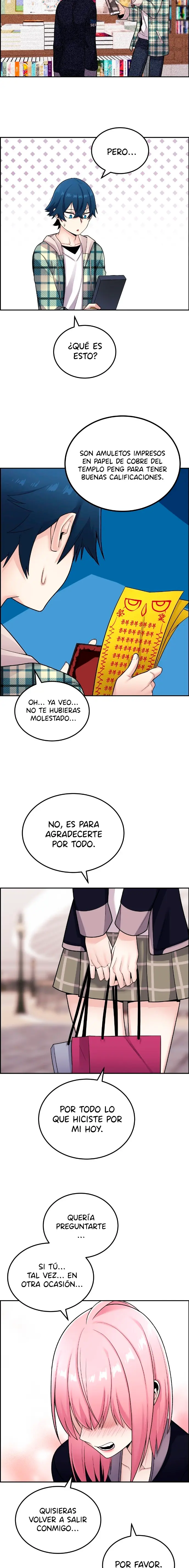 La Personaje Del Webtoon capítulo 18 página 16