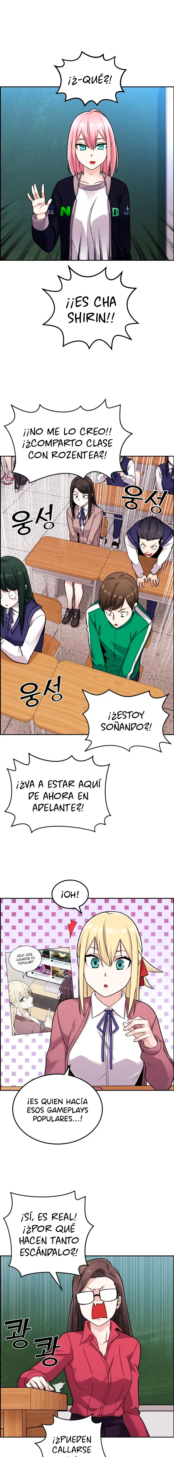 La Personaje Del Webtoon capítulo 19 página 1