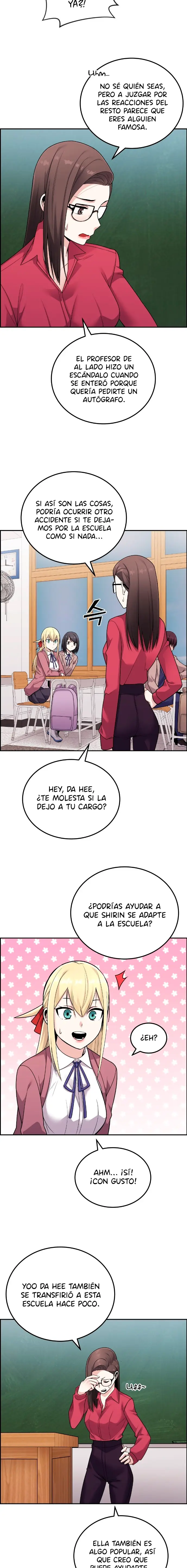 La Personaje Del Webtoon capítulo 19 página 2