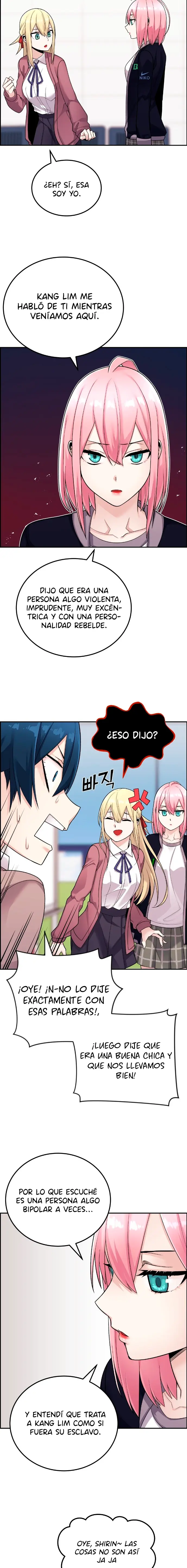 La Personaje Del Webtoon capítulo 19 página 15