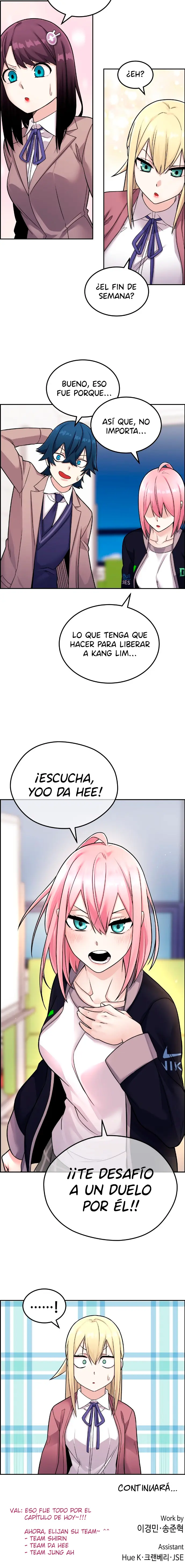 La Personaje Del Webtoon capítulo 19 página 20