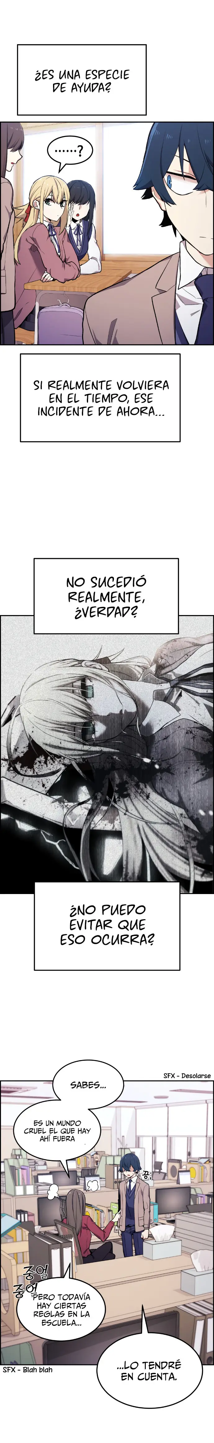La Personaje Del Webtoon capítulo 2 página 3