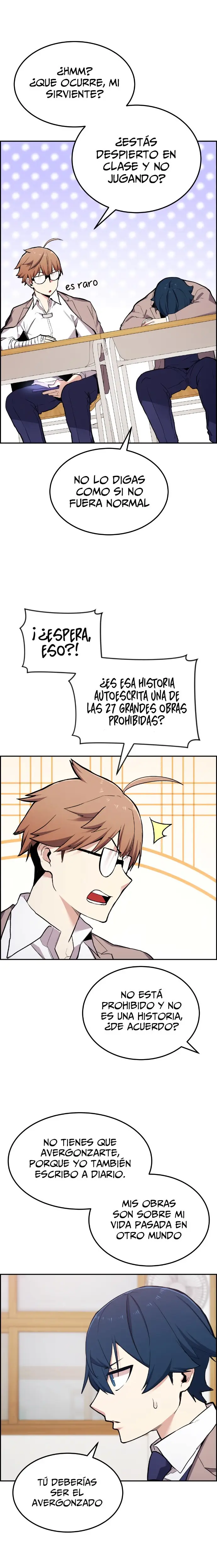 La Personaje Del Webtoon capítulo 2 página 6