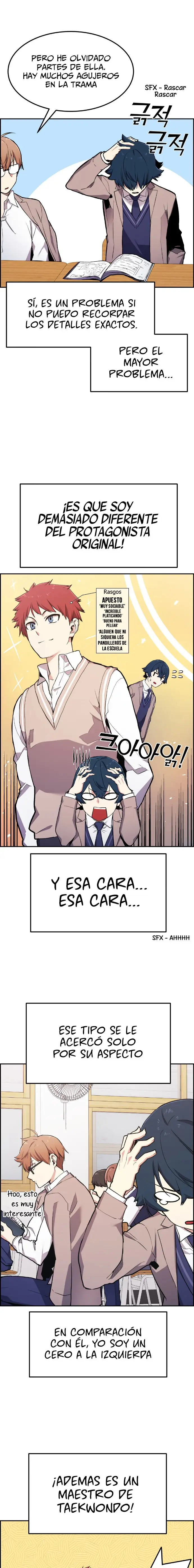 La Personaje Del Webtoon capítulo 2 página 7