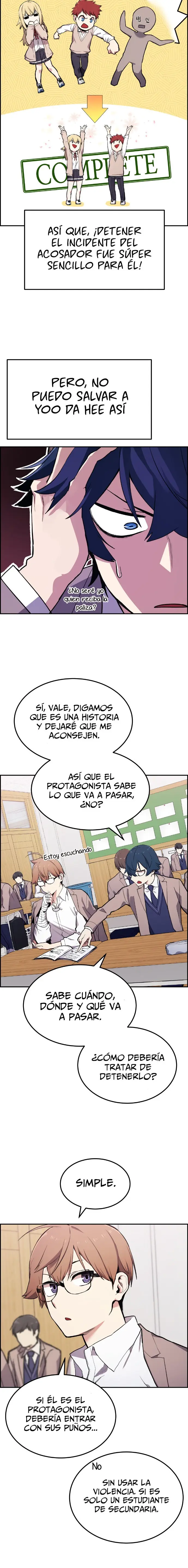 La Personaje Del Webtoon capítulo 2 página 8