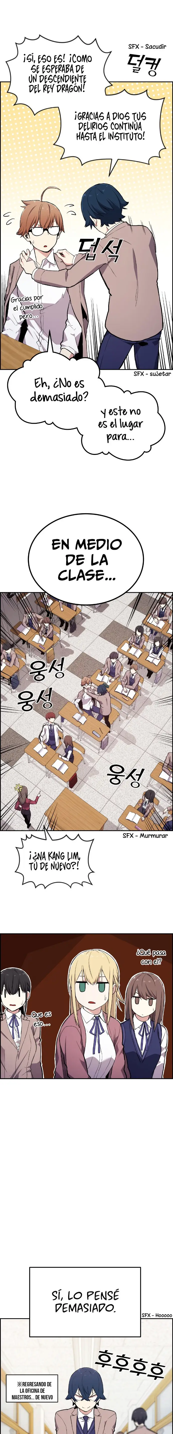 La Personaje Del Webtoon capítulo 2 página 10