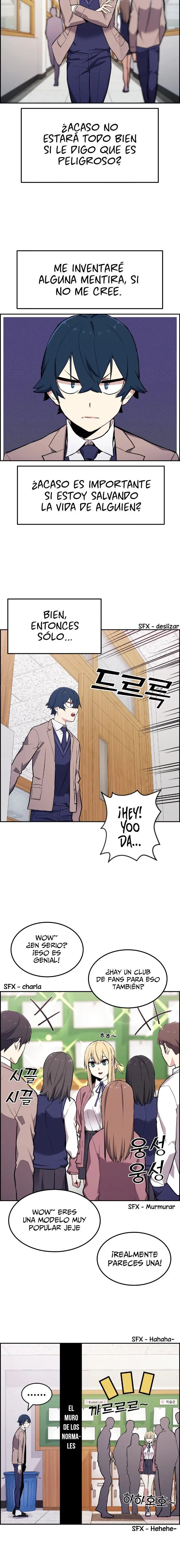 La Personaje Del Webtoon capítulo 2 página 11