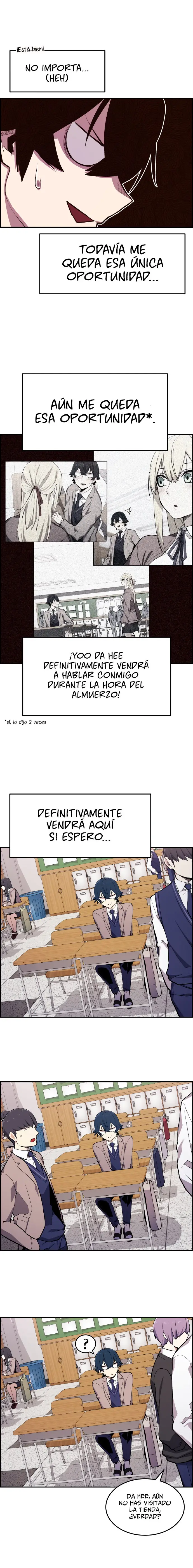 La Personaje Del Webtoon capítulo 2 página 14