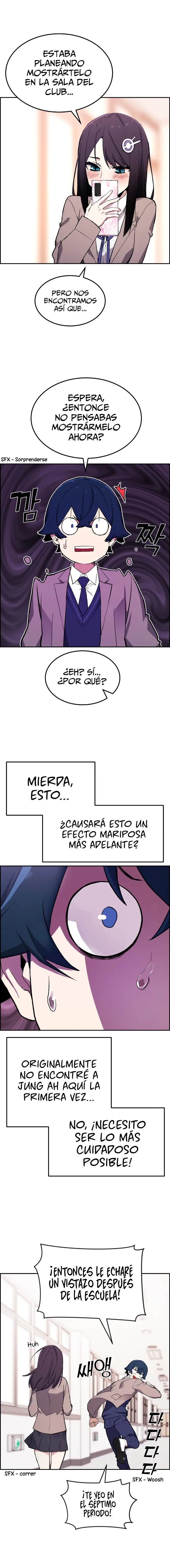 La Personaje Del Webtoon capítulo 2 página 20