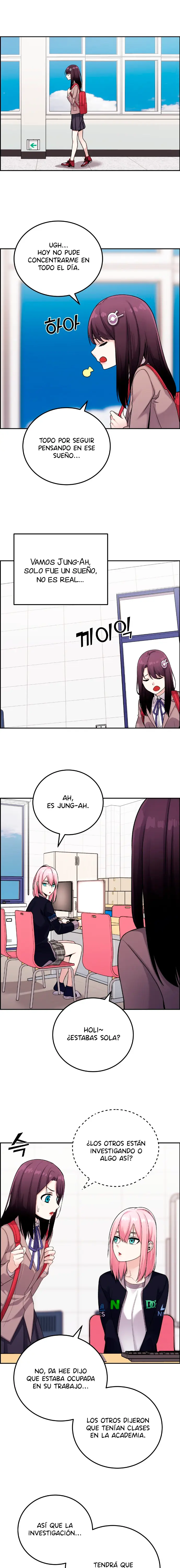 La Personaje Del Webtoon capítulo 23 página 3