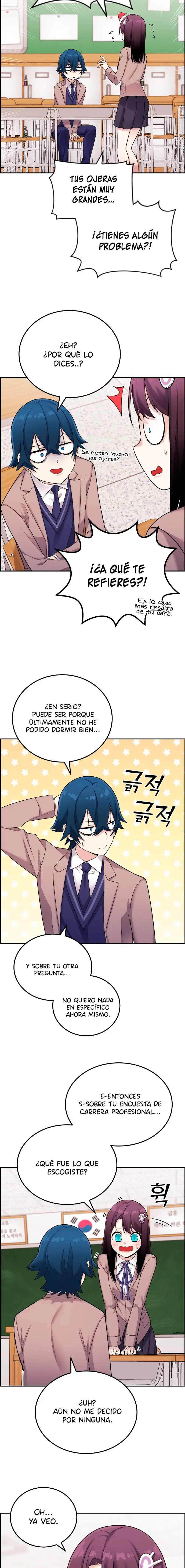 La Personaje Del Webtoon capítulo 23 página 6