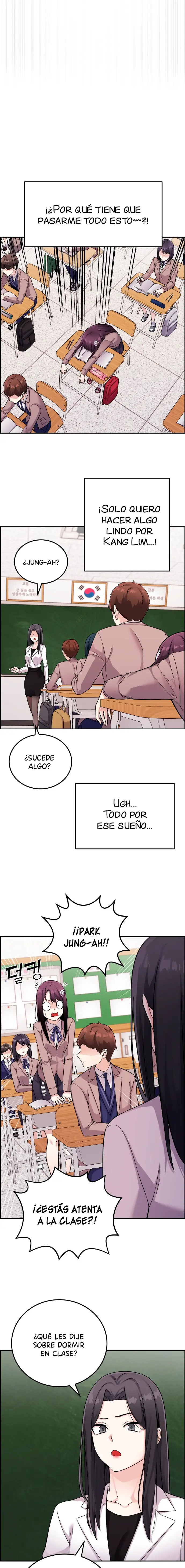 La Personaje Del Webtoon capítulo 23 página 9