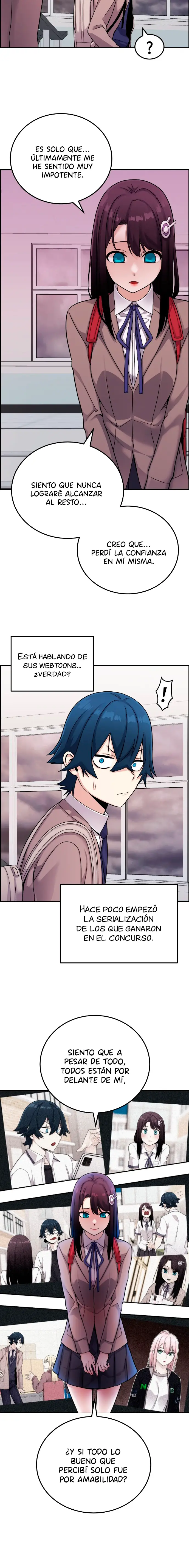 La Personaje Del Webtoon capítulo 23 página 14