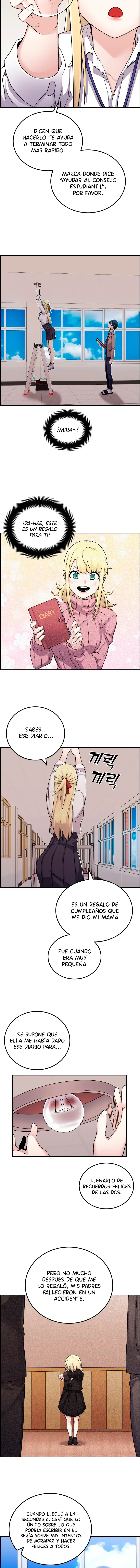 La Personaje Del Webtoon capítulo 24 página 9