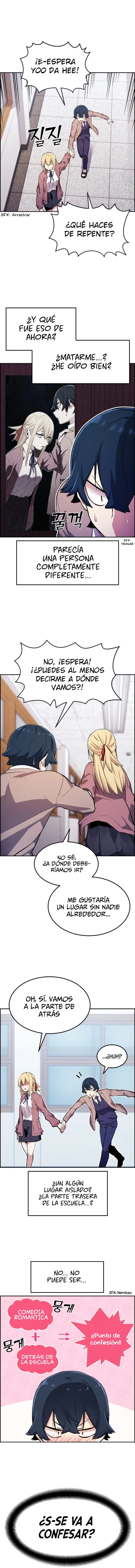 La Personaje Del Webtoon capítulo 3 página 2
