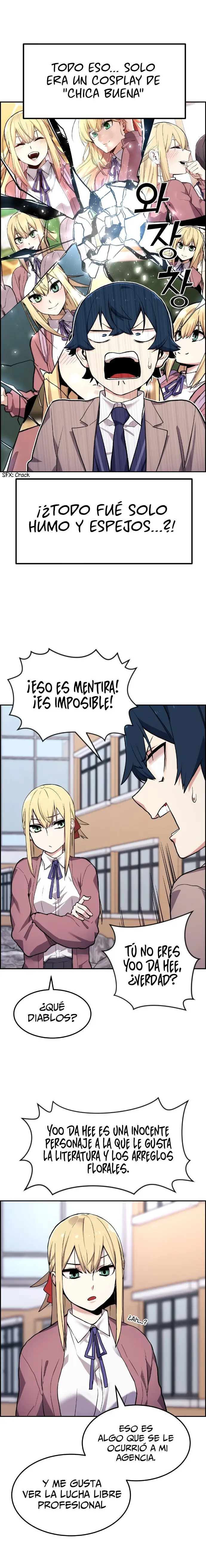 La Personaje Del Webtoon capítulo 3 página 9