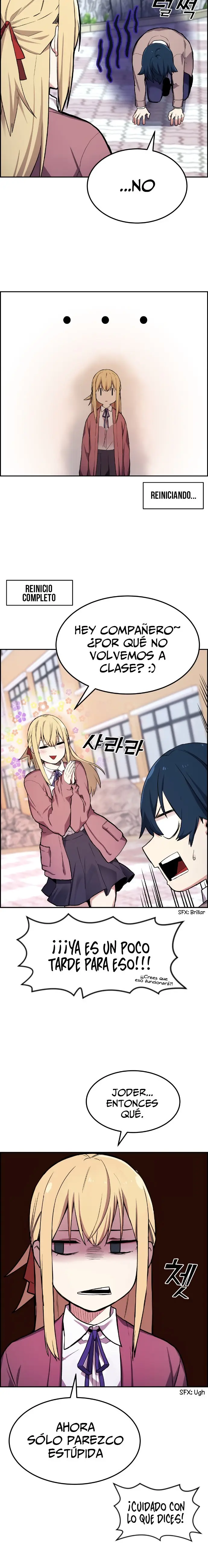 La Personaje Del Webtoon capítulo 3 página 11