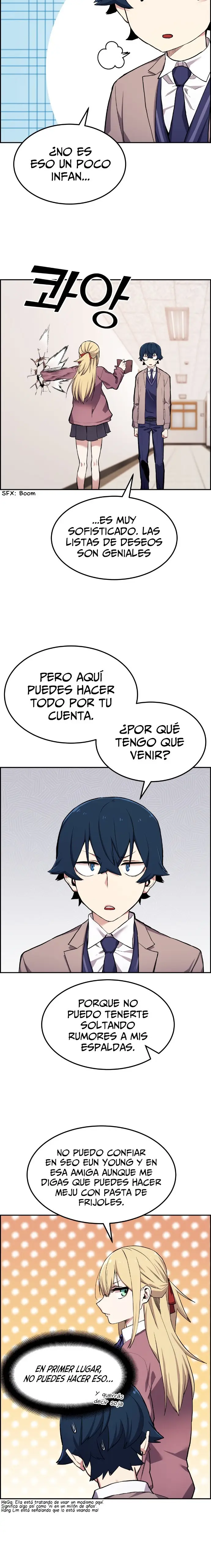 La Personaje Del Webtoon capítulo 3 página 14