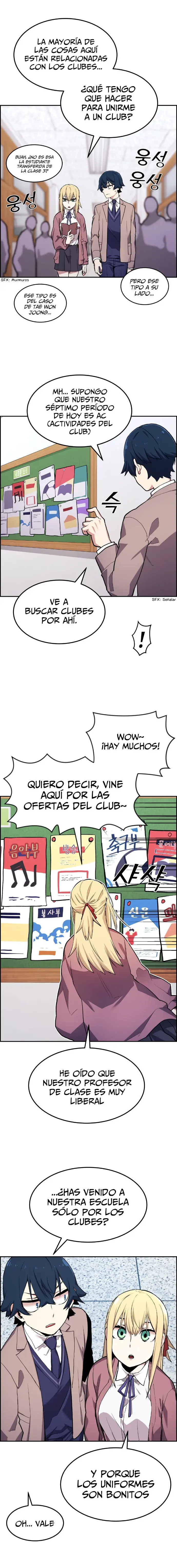La Personaje Del Webtoon capítulo 3 página 15