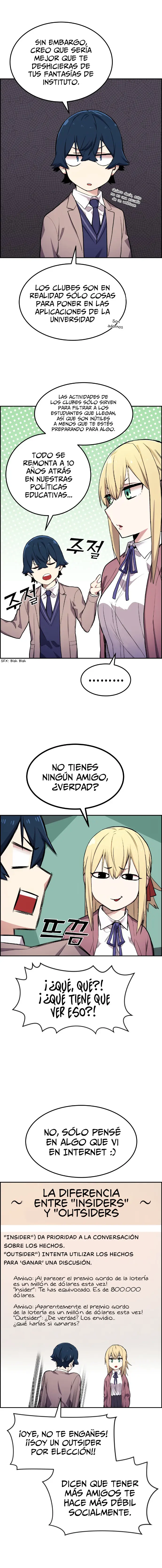 La Personaje Del Webtoon capítulo 3 página 16