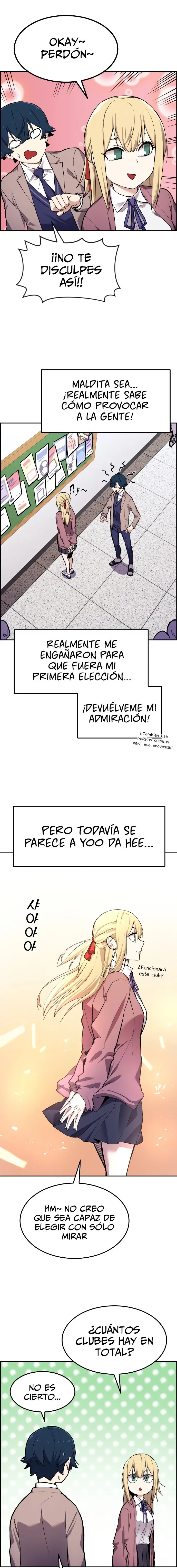 La Personaje Del Webtoon capítulo 3 página 17