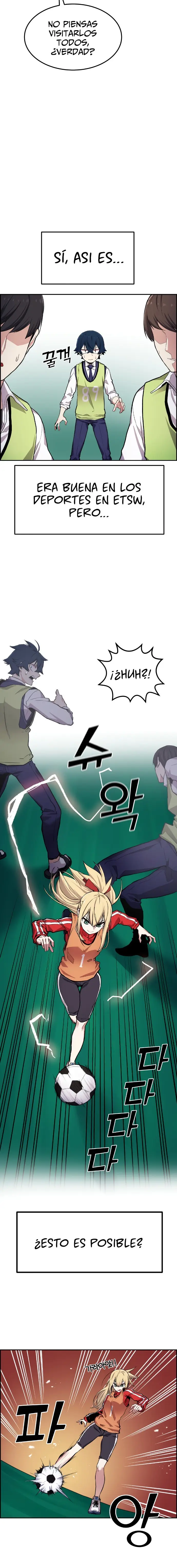 La Personaje Del Webtoon capítulo 3 página 18