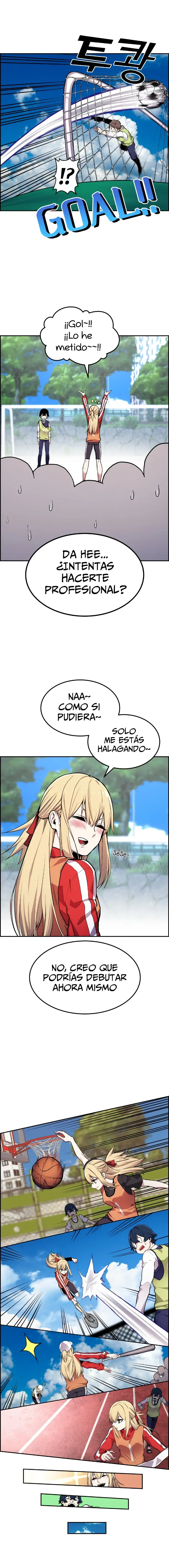 La Personaje Del Webtoon capítulo 3 página 19