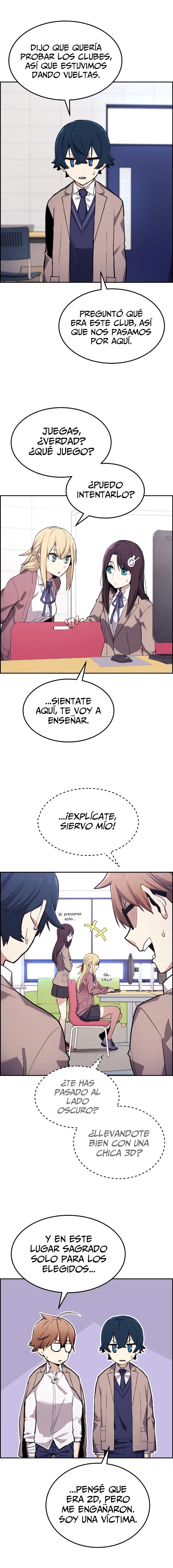 La Personaje Del Webtoon capítulo 3 página 23