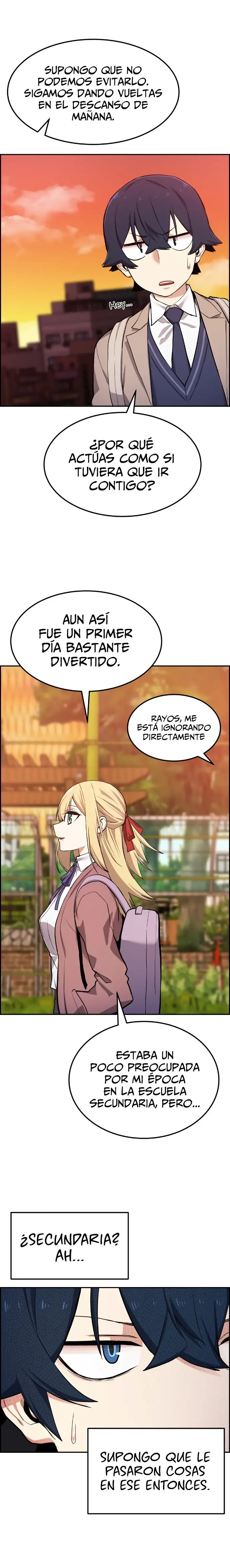 La Personaje Del Webtoon capítulo 3 página 27