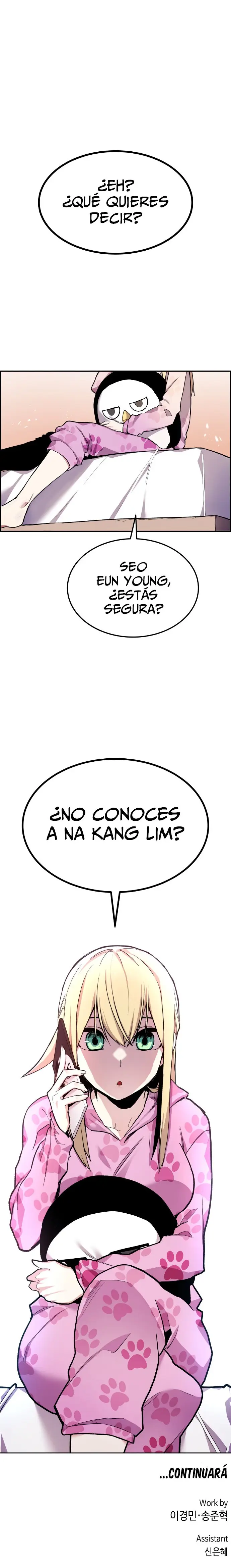 La Personaje Del Webtoon capítulo 3 página 35