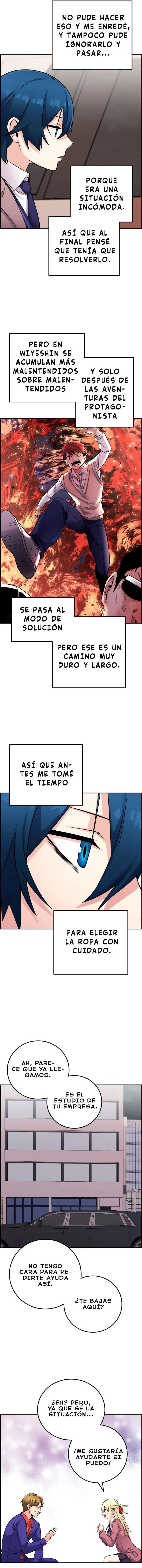 La Personaje Del Webtoon capítulo 33 página 14
