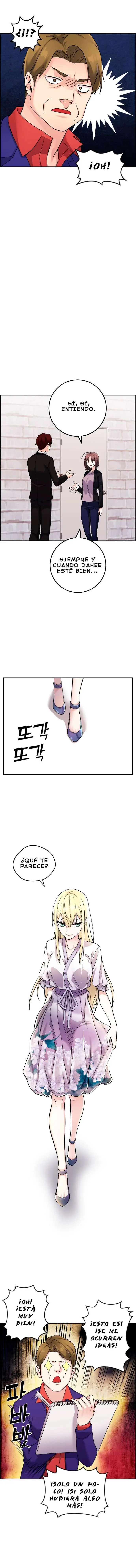 La Personaje Del Webtoon capítulo 33 página 16