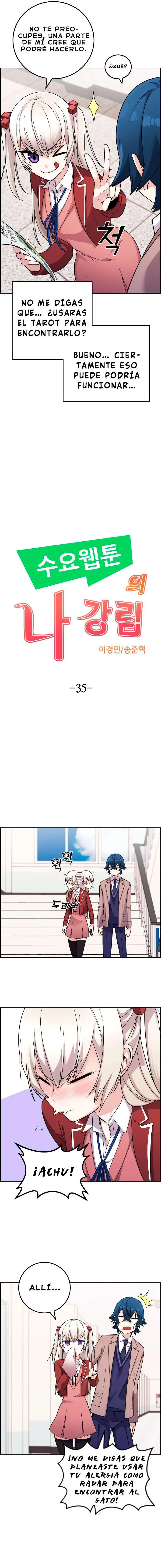 La Personaje Del Webtoon capítulo 35 página 6