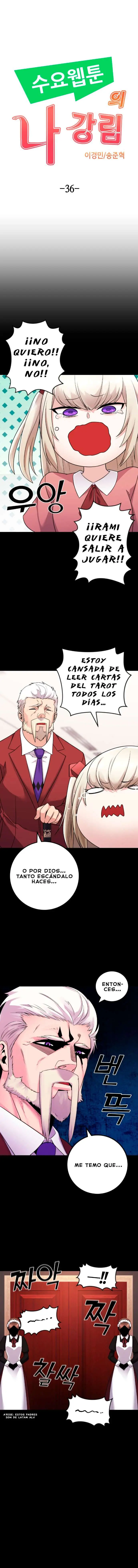 La Personaje Del Webtoon capítulo 36 página 8