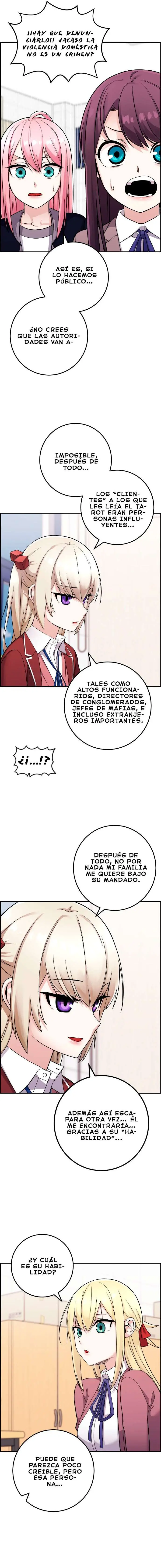 La Personaje Del Webtoon capítulo 36 página 17