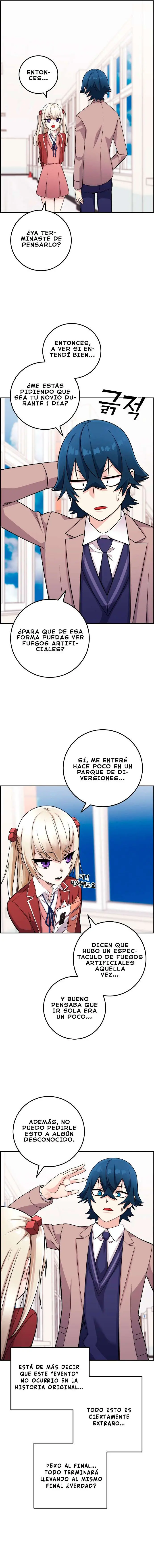 La Personaje Del Webtoon capítulo 36 página 21