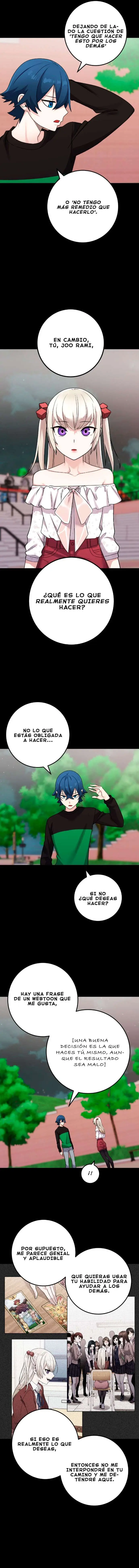 La Personaje Del Webtoon capítulo 38 página 8
