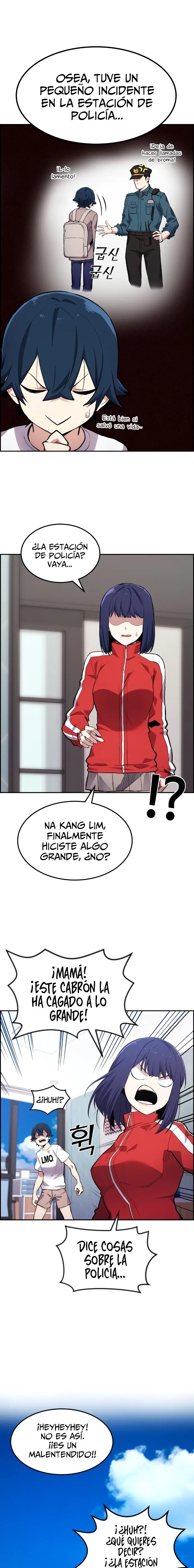 La Personaje Del Webtoon capítulo 4 página 4
