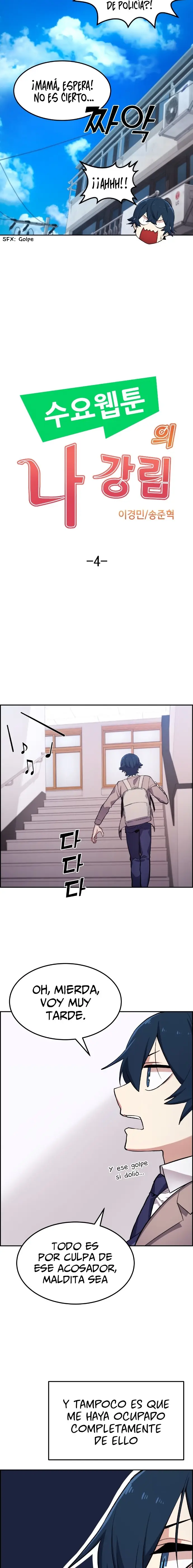 La Personaje Del Webtoon capítulo 4 página 5