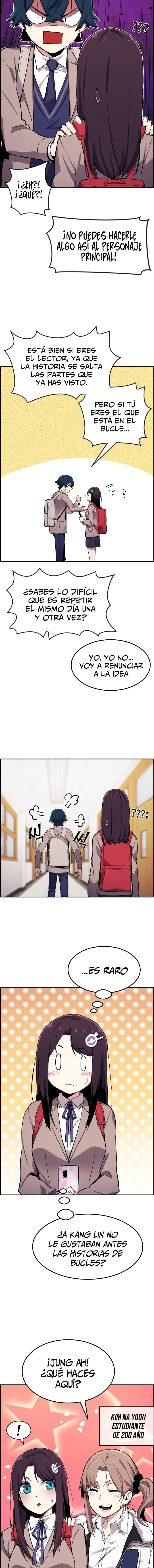 La Personaje Del Webtoon capítulo 4 página 9